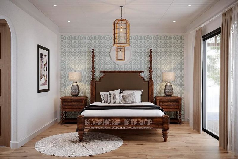 Giường ngủ đẹp cho biệt thự - Sản phẩm nội thất phòng ngủ cao cấp